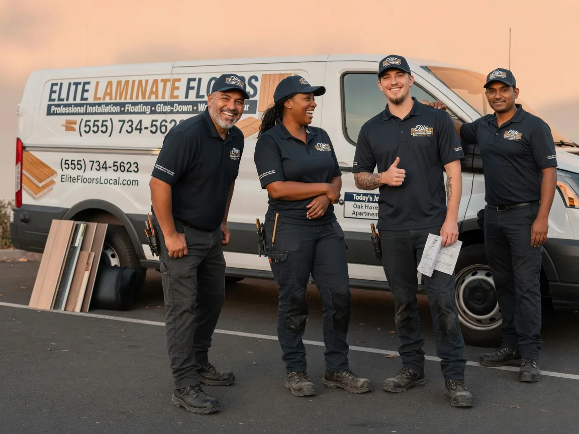 Laminate flooring installation company in Glyndon, MN